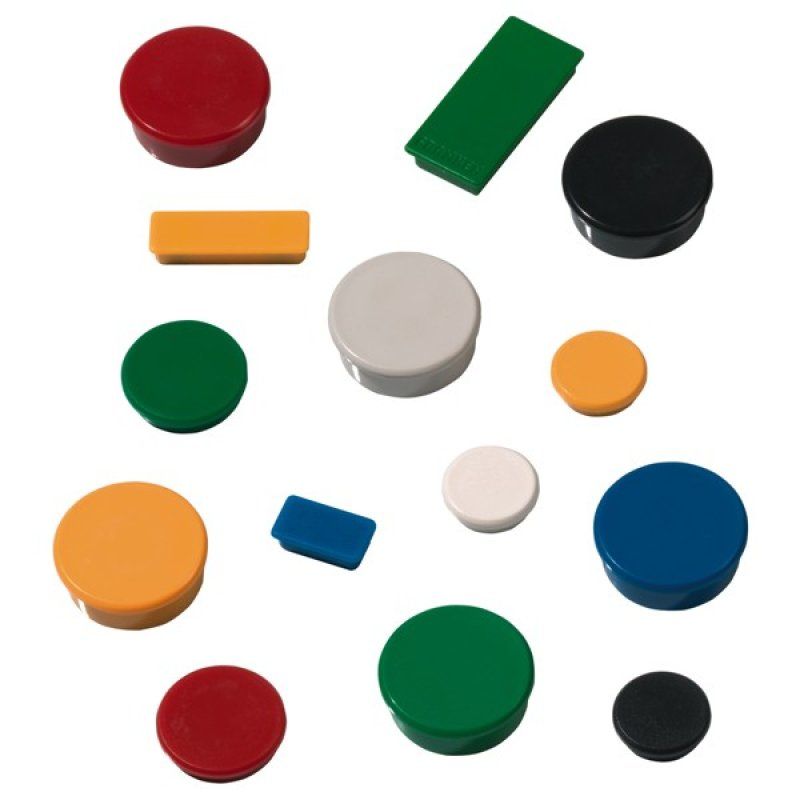 Franken HMS36 01 aimant pour réfrigérateur Rouge 10 pièce(s)