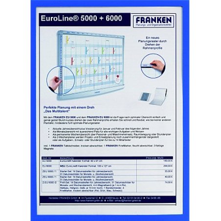 Franken ITSA3M 03 magnetic frame A3 Blue