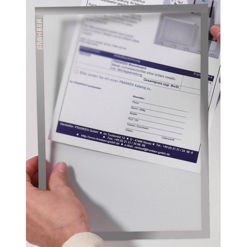 Franken ITSA3M 12 cadre magnétique A3 Gris