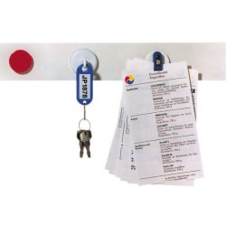 FRANKEN Barrette magnétique, (L)1.000 x (H)50 mm, blanc