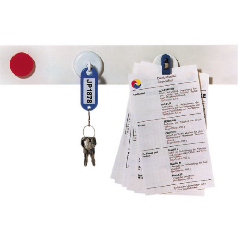 FRANKEN Barrette magnétique, (L)1.000 x (H)50 mm, blanc