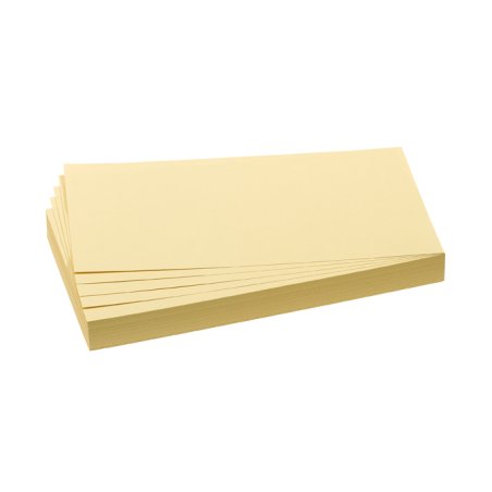 Franken UMZ 1020 04 Post-it Rectangle Jaune 500 feuilles Auto-adhésif