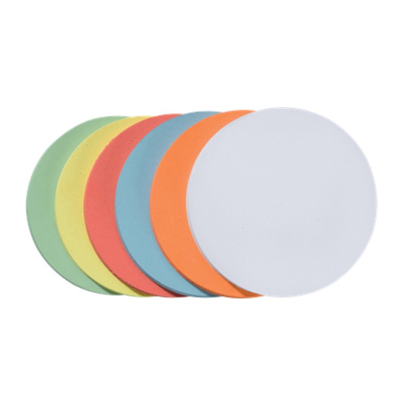 Franken UMZ 20 99 étiquette auto-collante Rond Amovible Multicolore 500 pièce(s)