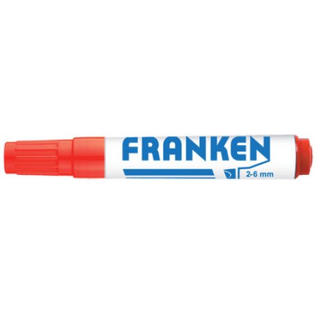 FRANKEN Marqueur pour chevalet, tracé: 2-6 mm, bleu