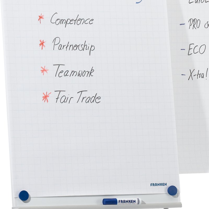 FRANKEN Kit de démarrage pour tableau blanc, magnétique