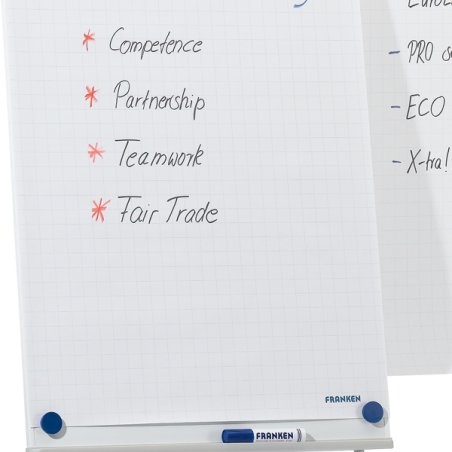 FRANKEN Kit de démarrage pour tableau blanc, magnétique