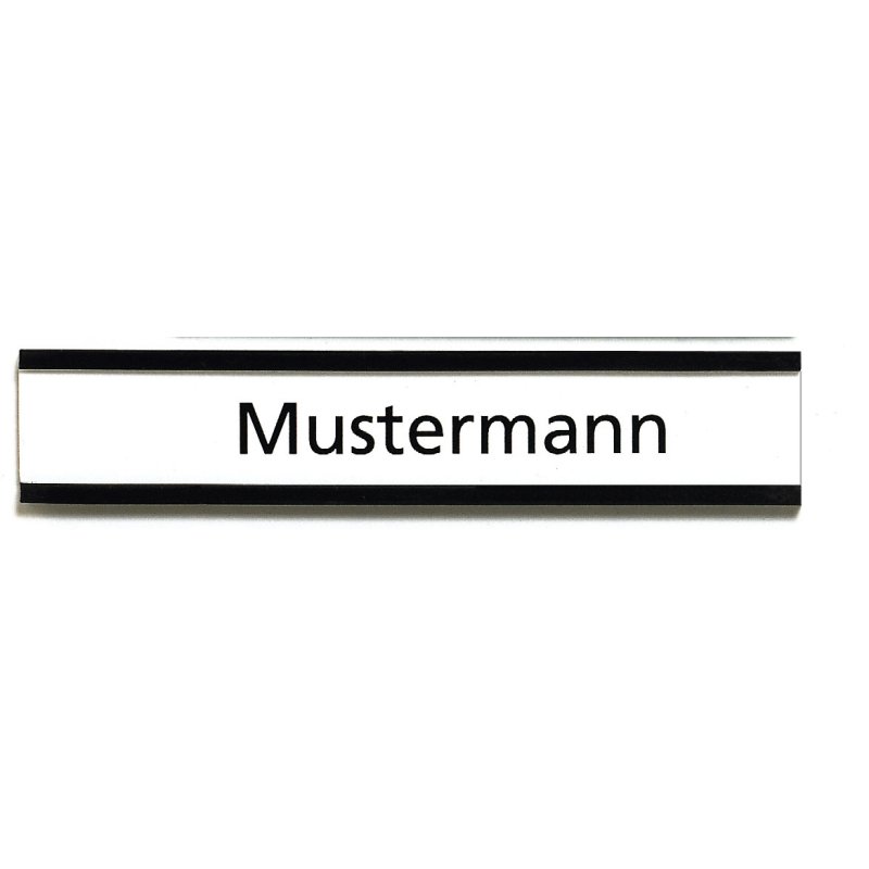 Franken C125 non-metallic nameplate Brown Cardboard