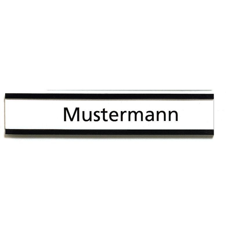 Franken C165 non-metallic nameplate Brown Cardboard