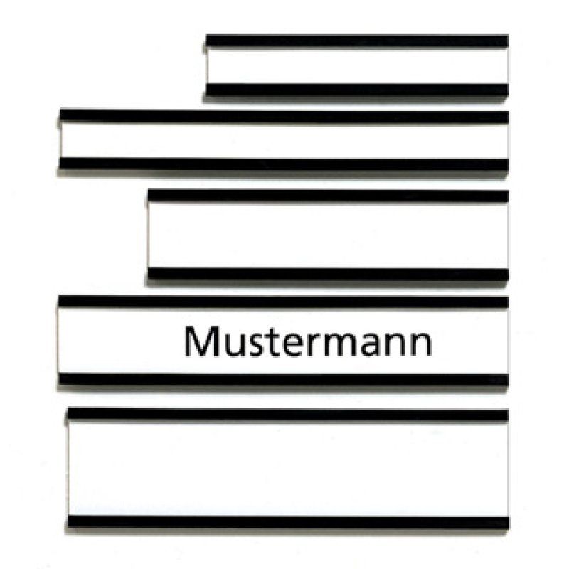 Franken C165 non-metallic nameplate Brown Cardboard