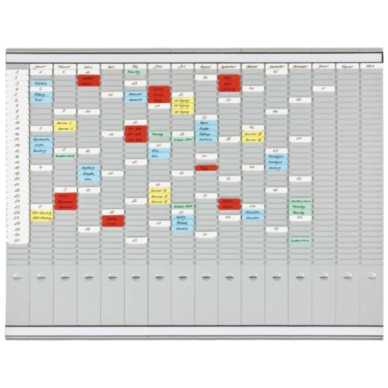 FRANKEN Tableau planning à fiches T, (L)1.008 x (H)783 mm