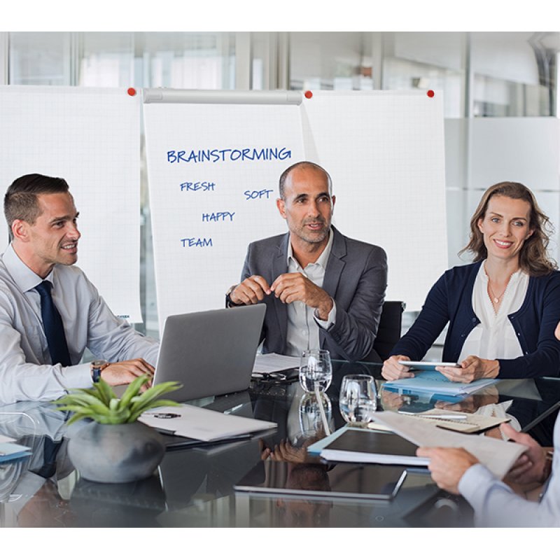 Franken F2100/N flip chart Freestanding 680 x 1050 mm Grey