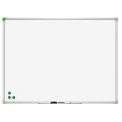 FRANKEN Tableau mural blanc U-Act! Line, laqué, 800 x 600 mm