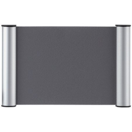 FRANKEN Plaque de porte clip, 245 x 155 mm - A5, argent