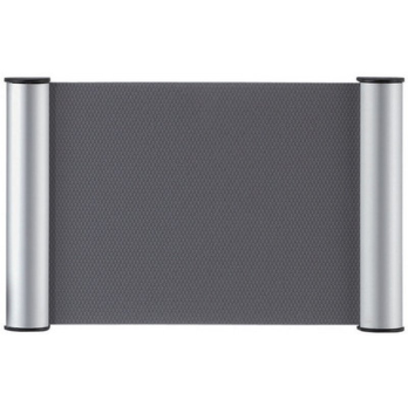 FRANKEN Plaque de porte clip, 148 x 148 mm, argent