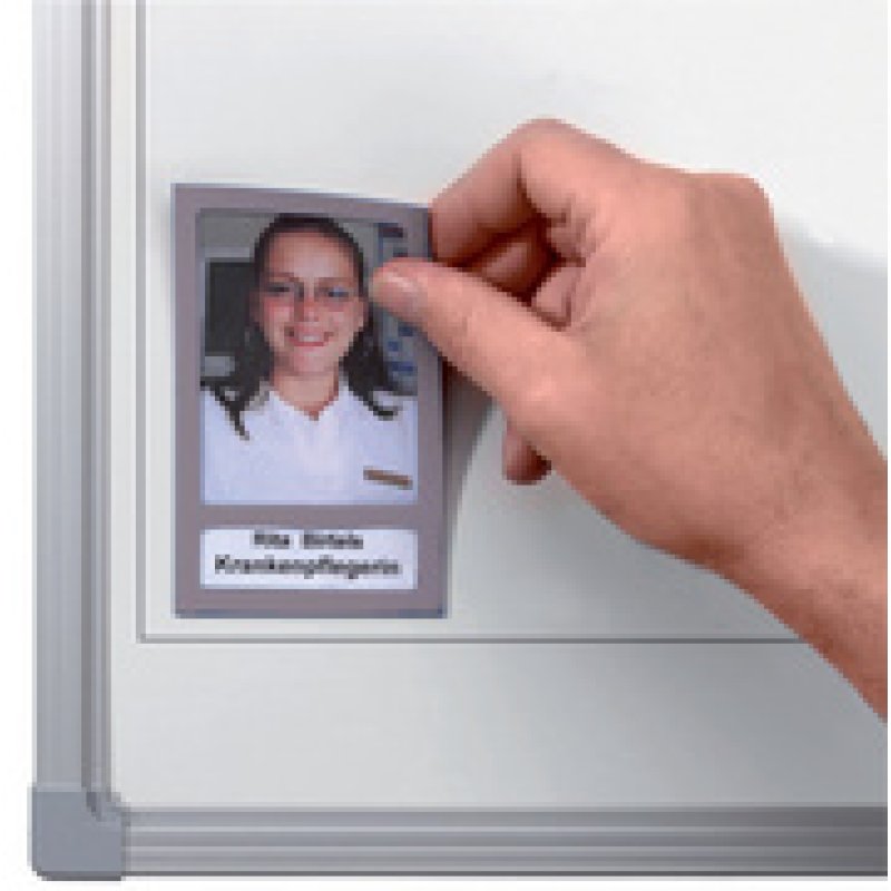 FRANKEN Pochette magnétique transparente, 72 x 115 mm