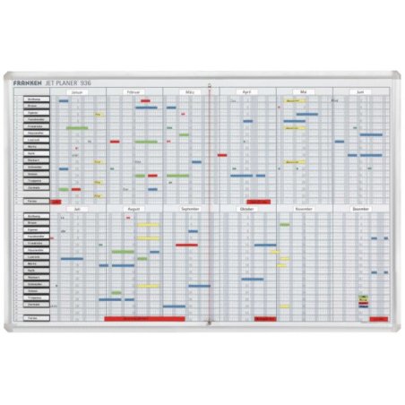 FRANKEN Tableau planning et de projet "Jetplaner"