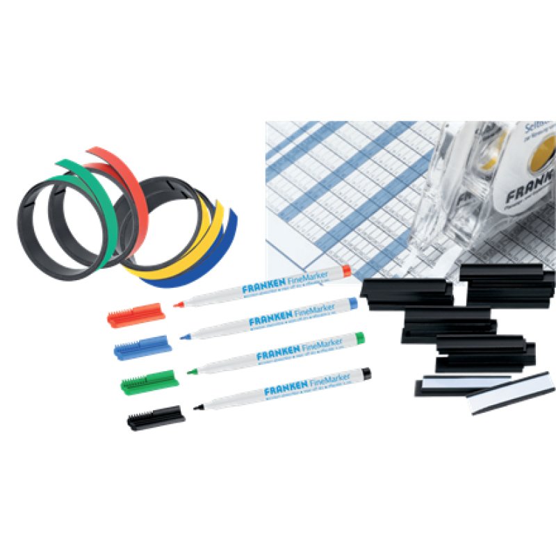 FRANKEN Set d'accessoires pour tableau planning