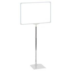 Franken PSM A3 12 support de panneau et stand d'information Métal, Plastique Gris