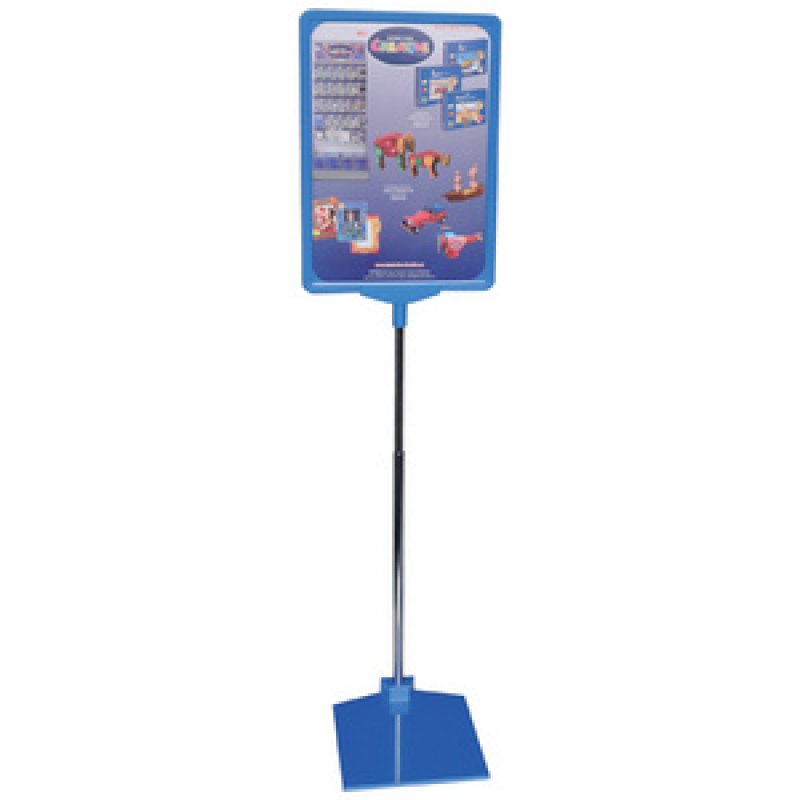 FRANKEN Porte-infos / support prix, A4, bleu