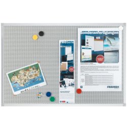 FRANKEN Tableau d'affichage magnétique X-tra!Line, gris