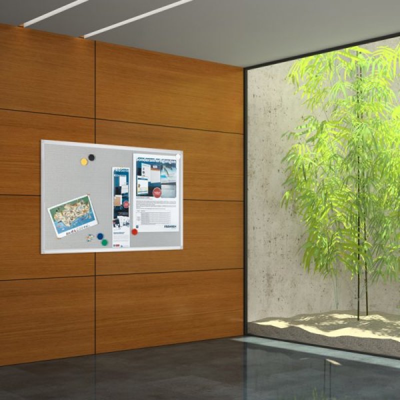 FRANKEN Tableau d'affichage magnétique X-tra!Line, gris