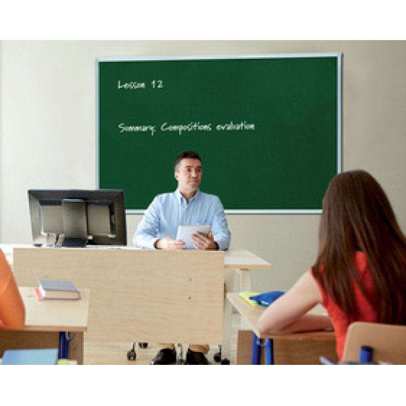 FRANKEN Tableau à craie X-tra! Line, 900 x 600 mm, vert