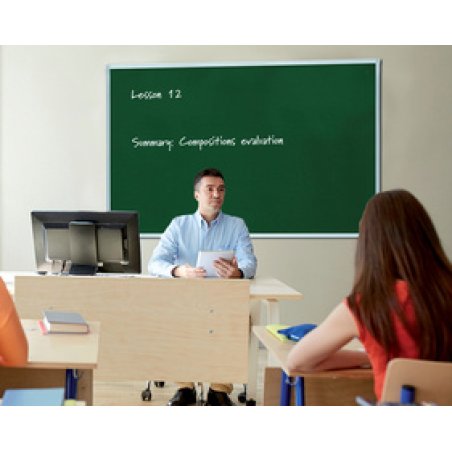 FRANKEN Tableau à craie X-tra! Line, 900 x 600 mm, vert