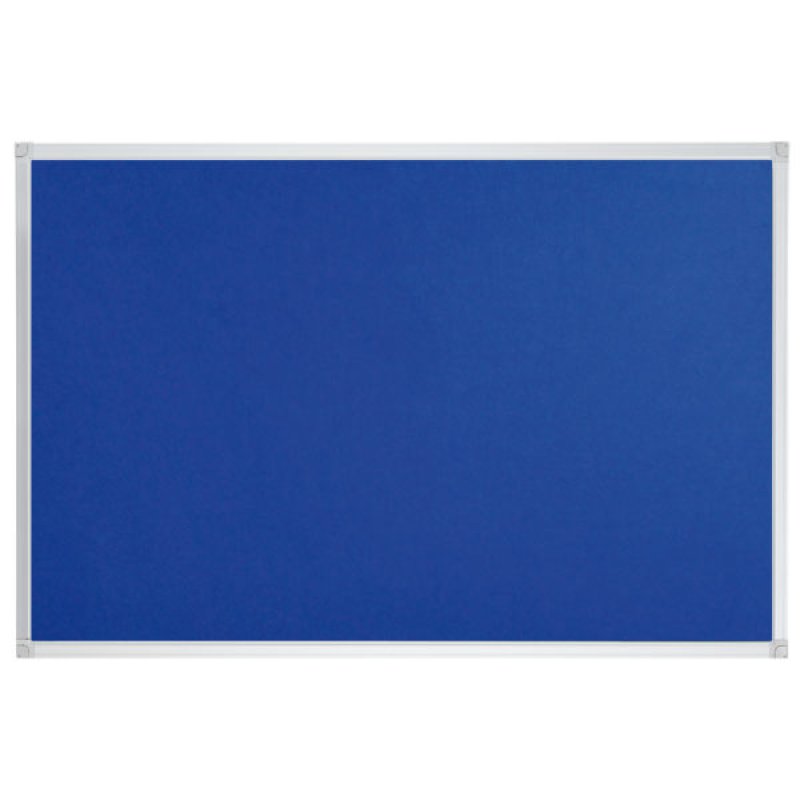 FRANKEN Tableau en textile X-tra!Line, 600 x 450 mm, bleu