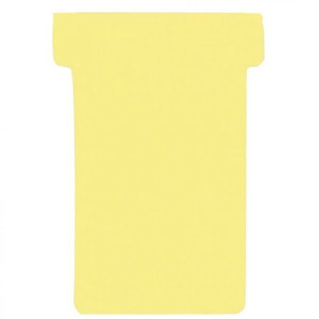 Franken TK204 fiche T de tableau de bord 100 pièce(s) Jaune