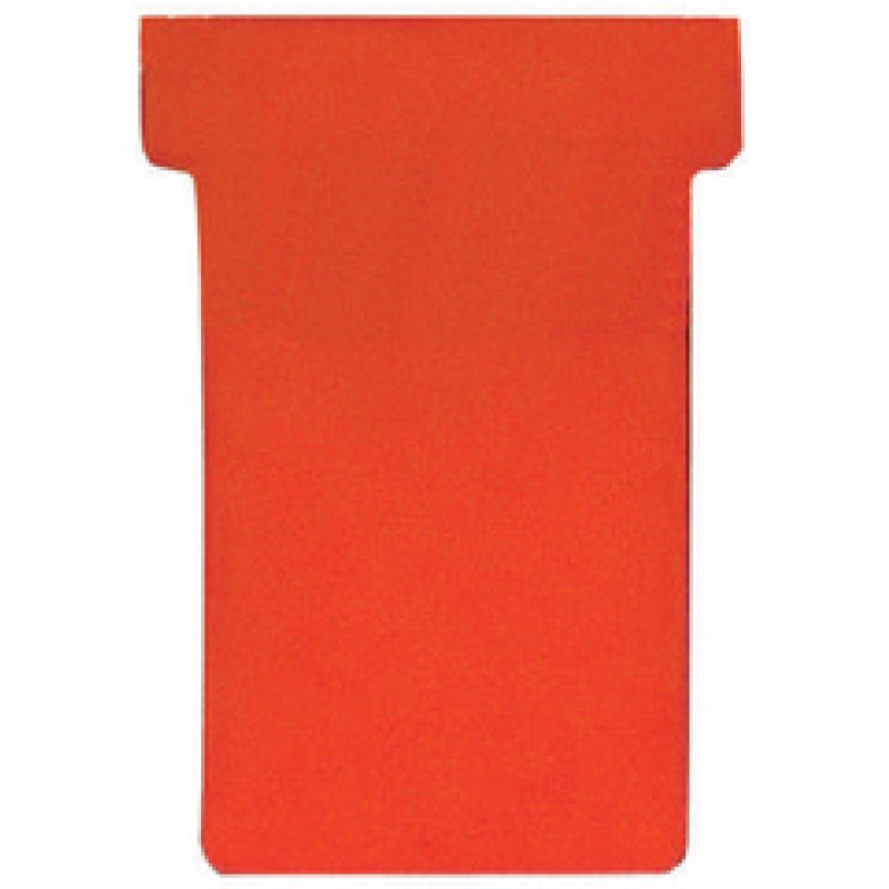 FRANKEN Fiches T, taille 2 / 48 x 84 mm, orange