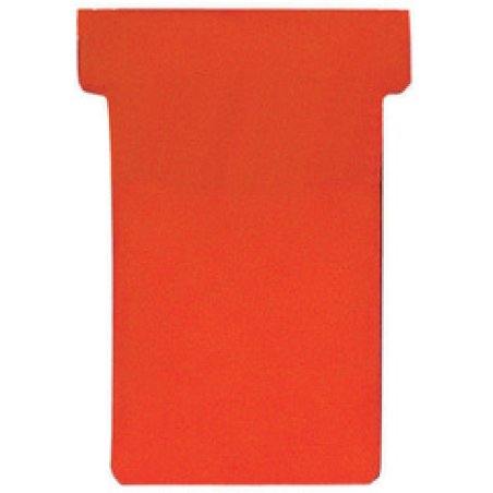 FRANKEN Fiches T, taille 2 / 48 x 84 mm, orange