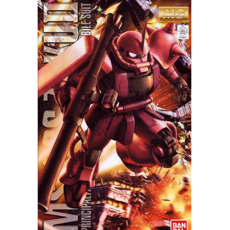GUNDAM - Model Kit - MG 1/100 - MS-06S Char's Zaky Ver. 2.0 - 18CM