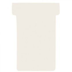 FRANKEN Fiches T, taille 2 / 48 x 84 mm, blanc