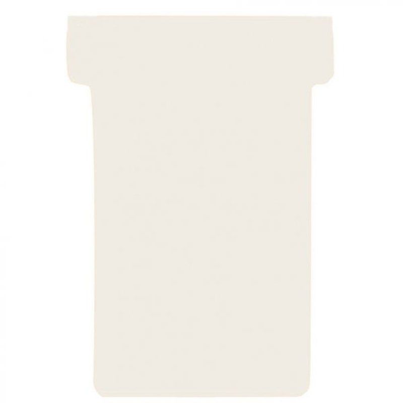 FRANKEN Fiches T, taille 2 / 48 x 84 mm, blanc