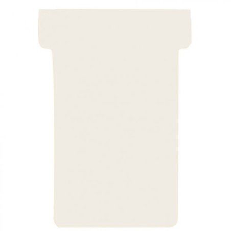 FRANKEN Fiches T, taille 2 / 48 x 84 mm, blanc