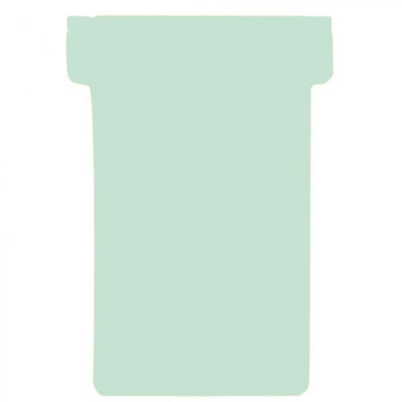 FRANKEN Fiches T, taille 2 / 48 x 84 mm, vert clair