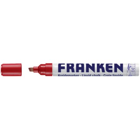 FRANKEN Craie liquide, largeur de tracé: 2-5 mm, rouge