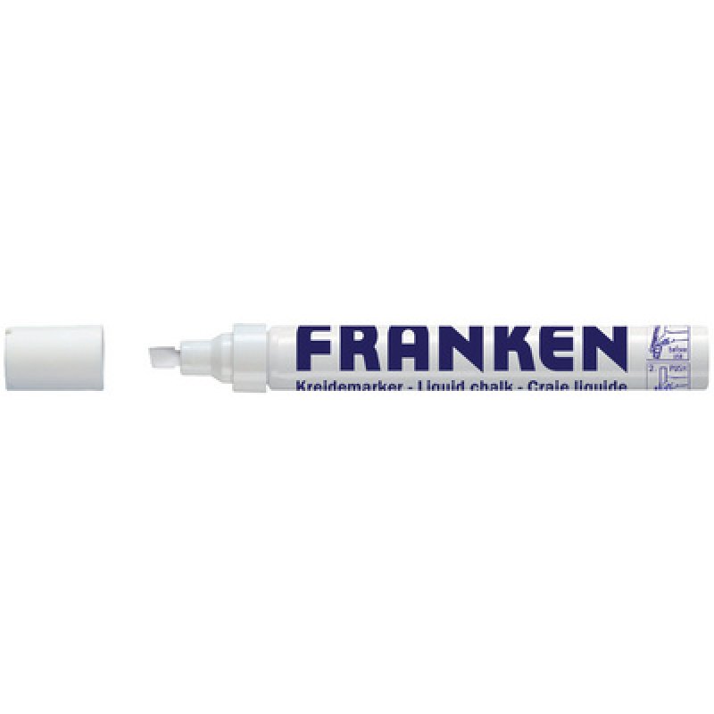 FRANKEN Craie liquide, largeur de tracé: 2-5 mm, blanc