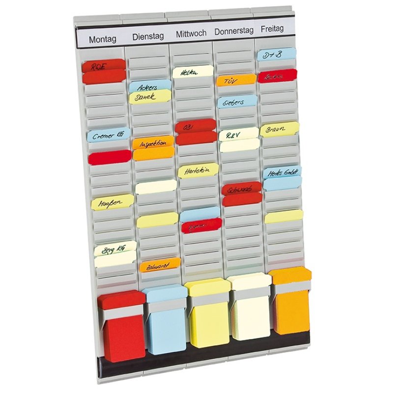 Franken PV-SET1 planificateur mural Gris Multilingue