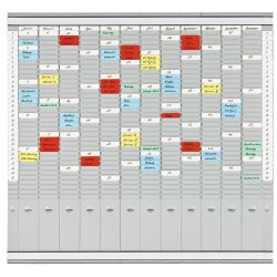 Franken PV-SET4 wall planner Grey Multilingual
