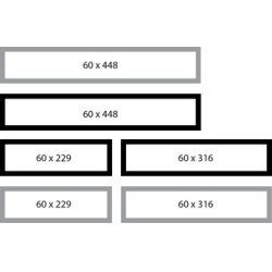 FRANKEN Pochette magnétique pour titres A3 / A4, noir