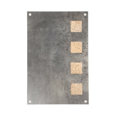Securit LW-GY-58 chalk board Grey Cork, Metal, Wood