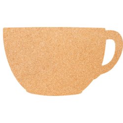 Securit Tableau mural en liège SILHOUETTE "Tasse"