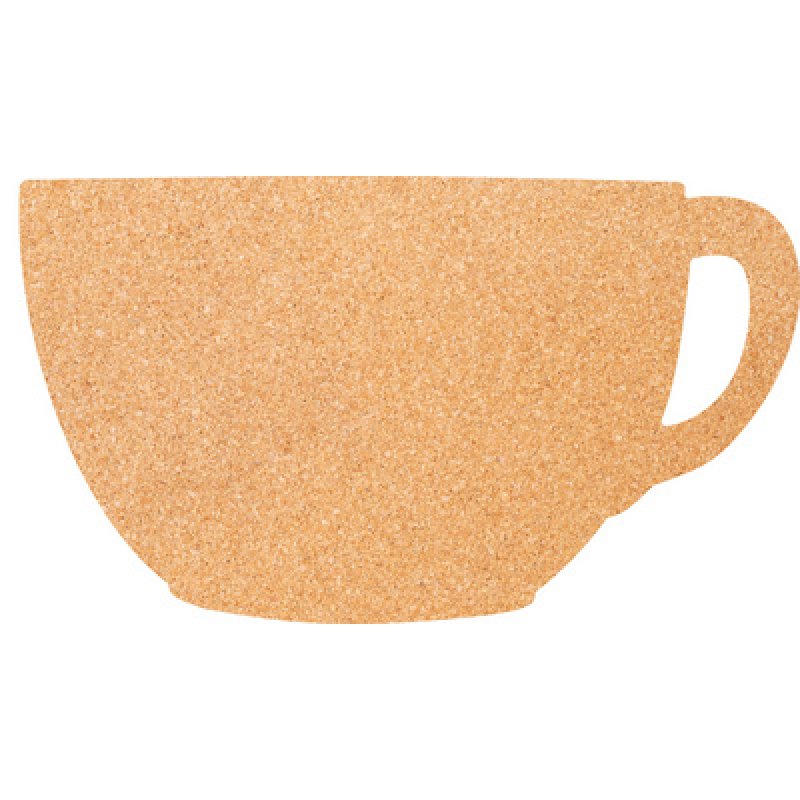 Securit Tableau mural en liège SILHOUETTE "Tasse"