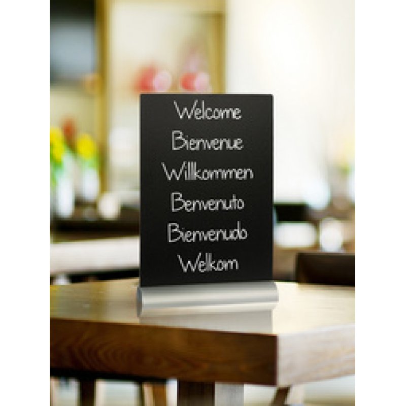 Securit Ardoise de table SILHOUETTE "A4"