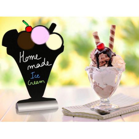 Securit Ardoise de table SILHOUETTE "Glace"