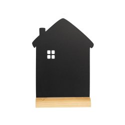 Securit FBT-HOUSE chalk board Black Melamine, Pinewood, Resin, Steel