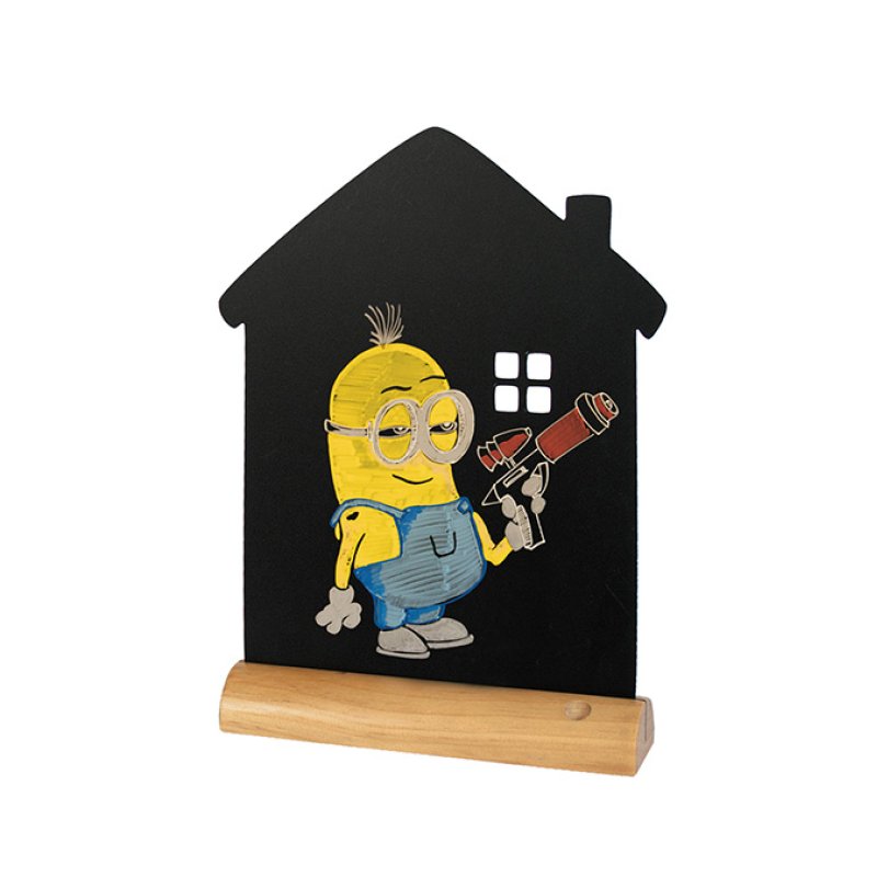 Securit Ardoise de table SILHOUETTE "Maison"