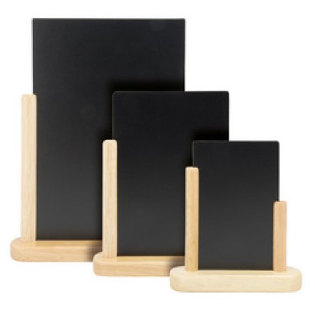 Securit Ardoise de table ELEGANT, moyen, teck