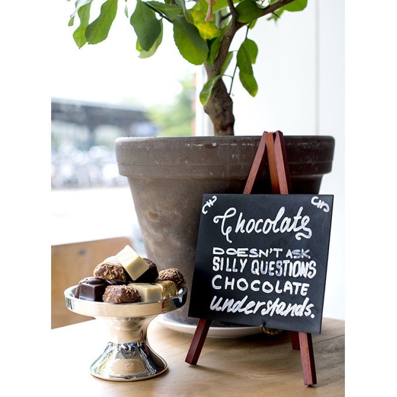 Securit MNI-M-KR-1 chalk board Mahogany Melamine, Metal, Resin, Wood